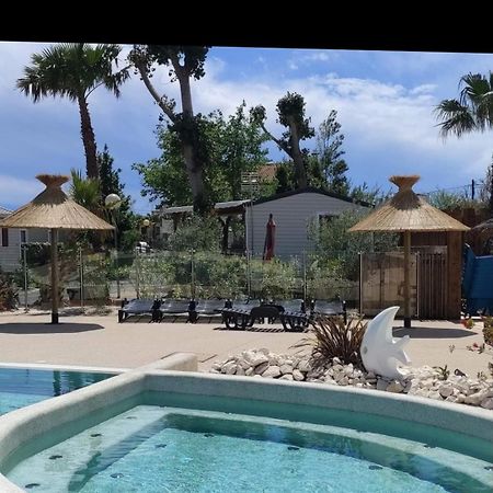 Camping La Jasse Sables Du Midi 4 Etoiles Hotell Valras-Plage Exteriör bild