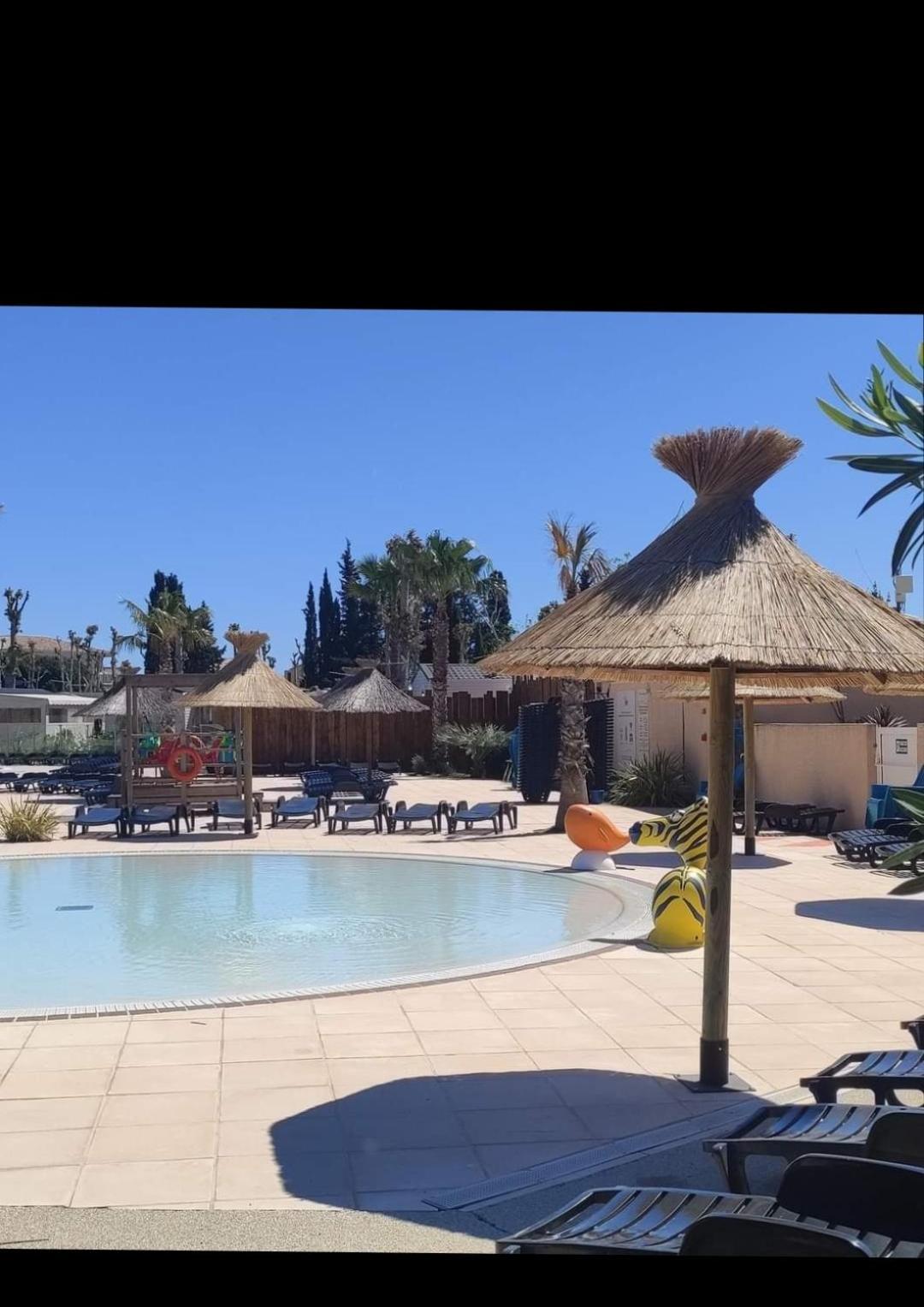 Camping La Jasse Sables Du Midi 4 Etoiles Hotell Valras-Plage Exteriör bild